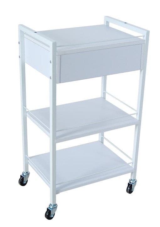 White beauty trolley