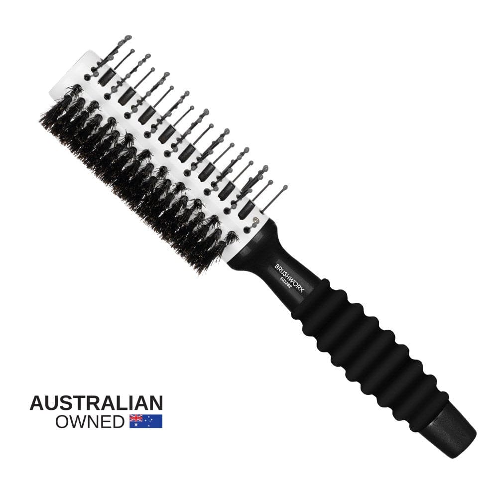 Brushworx Smooth N Curl Mega Vent Thermal Brush Small