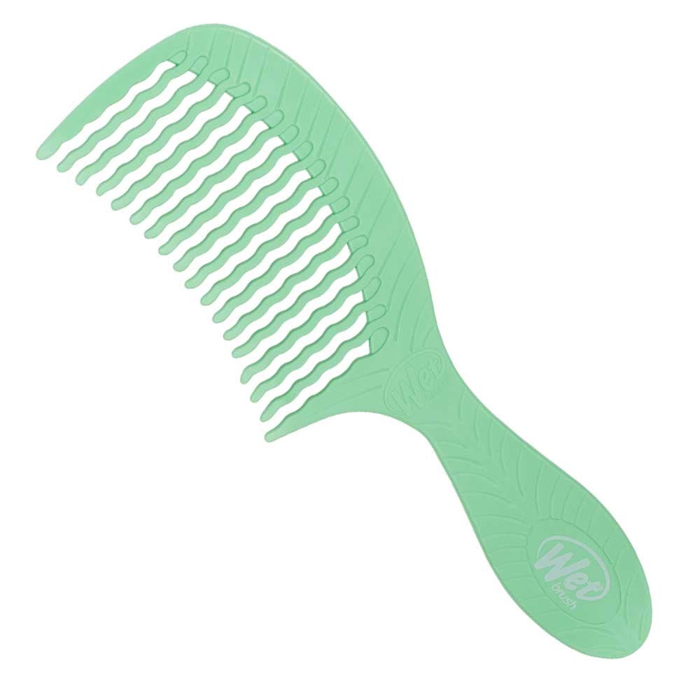 Wet Brush Go Green Detangling Comb Aqua