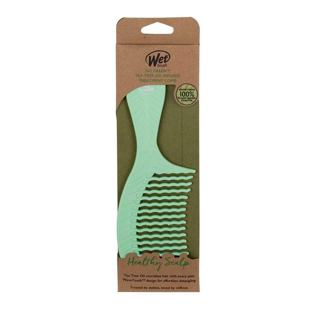 Wet Brush Go Green Detangling Comb Aqua