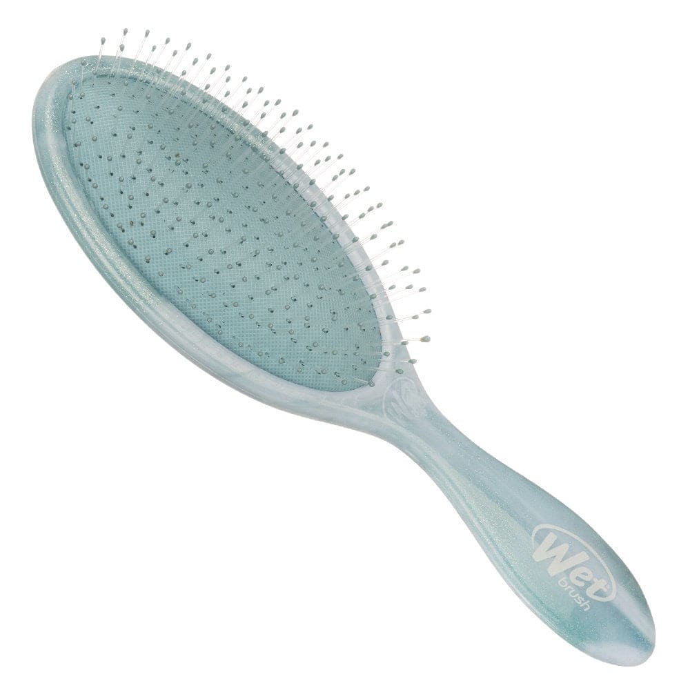 Wet Brush Glitter Waves Blue