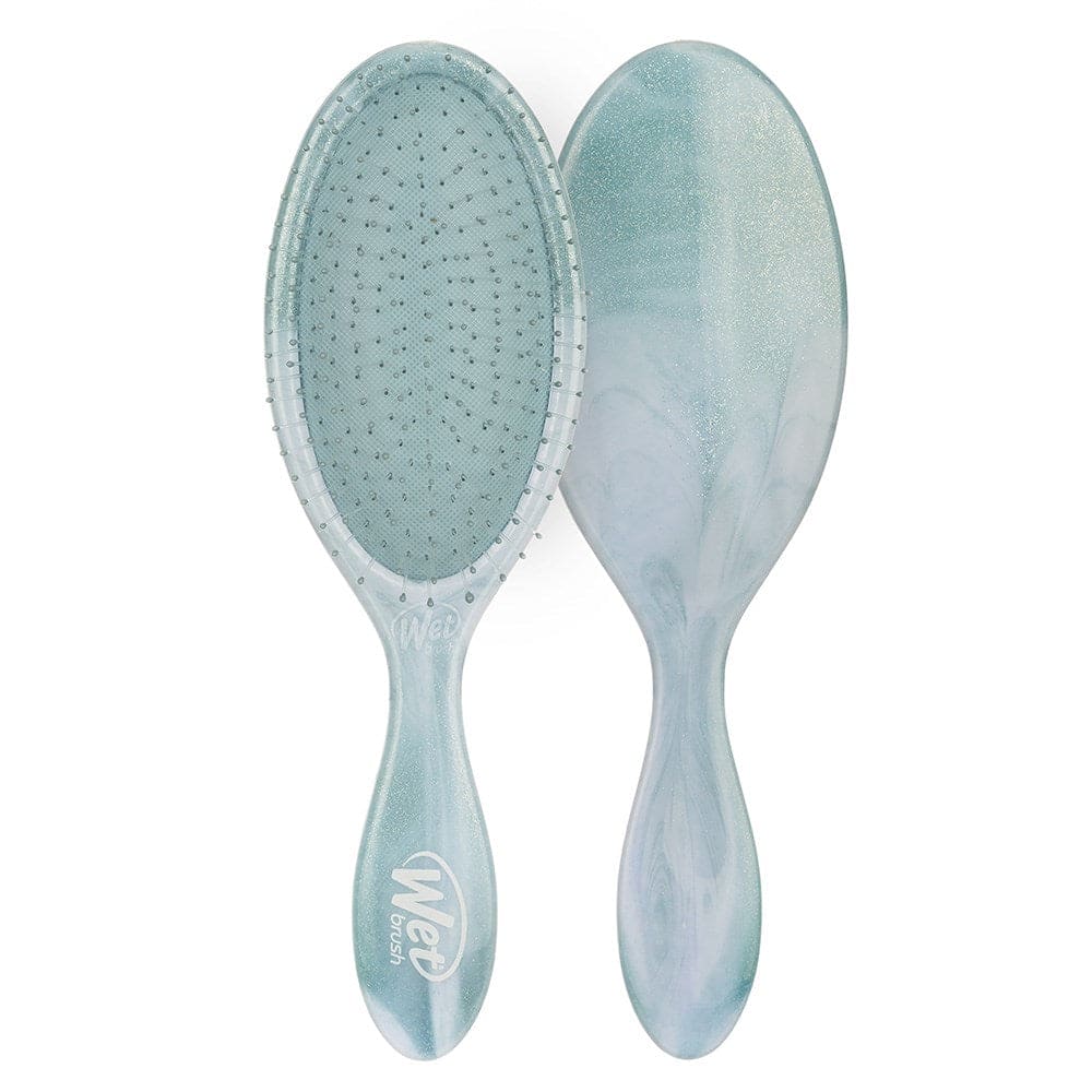 Wet Brush Glitter Waves Blue