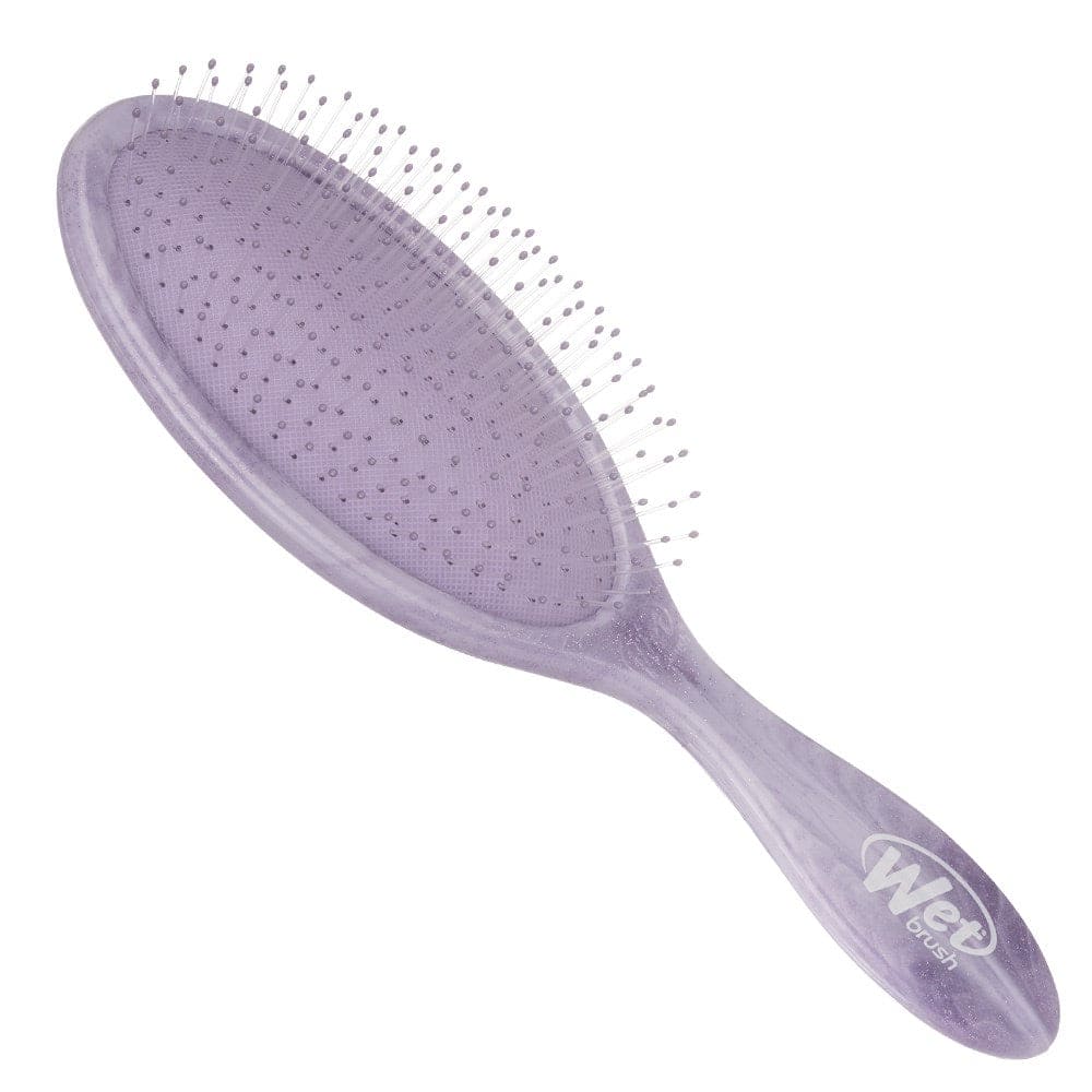 Wet Brush Glitter Waves Purple