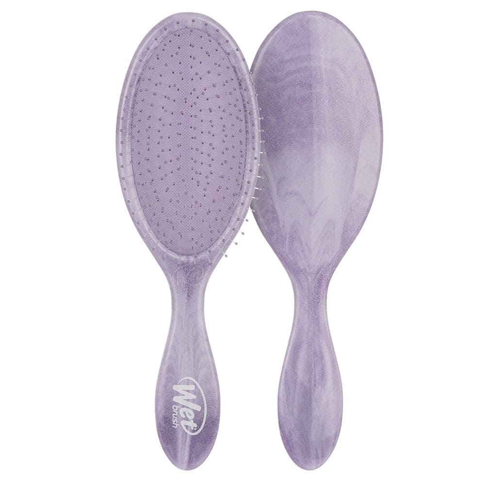 Wet Brush Glitter Waves Purple