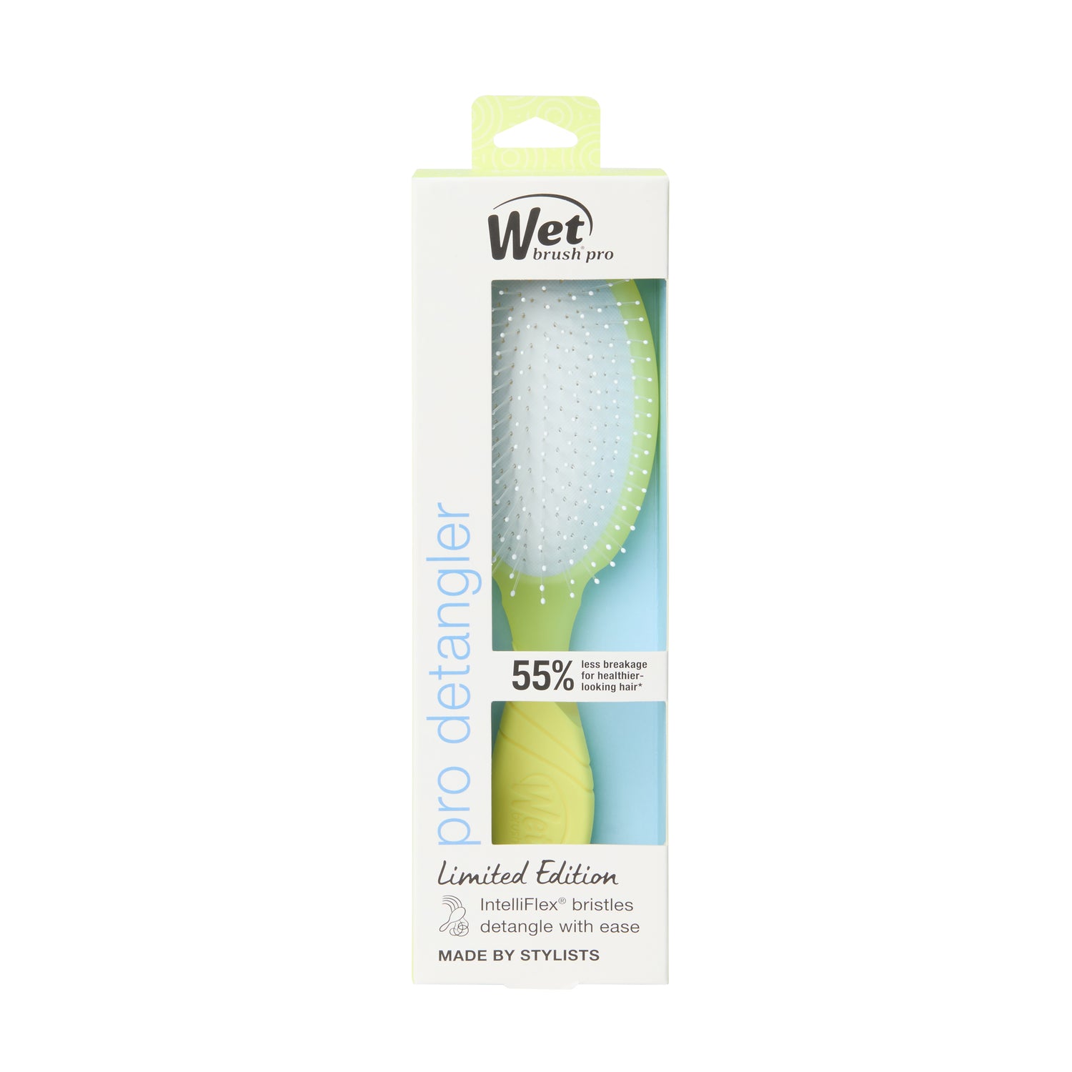 Wet Brush Pro Hi-Def Neon Lemon Detangler
