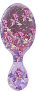Wet Brush Mini Detangler Unicorn Glitter