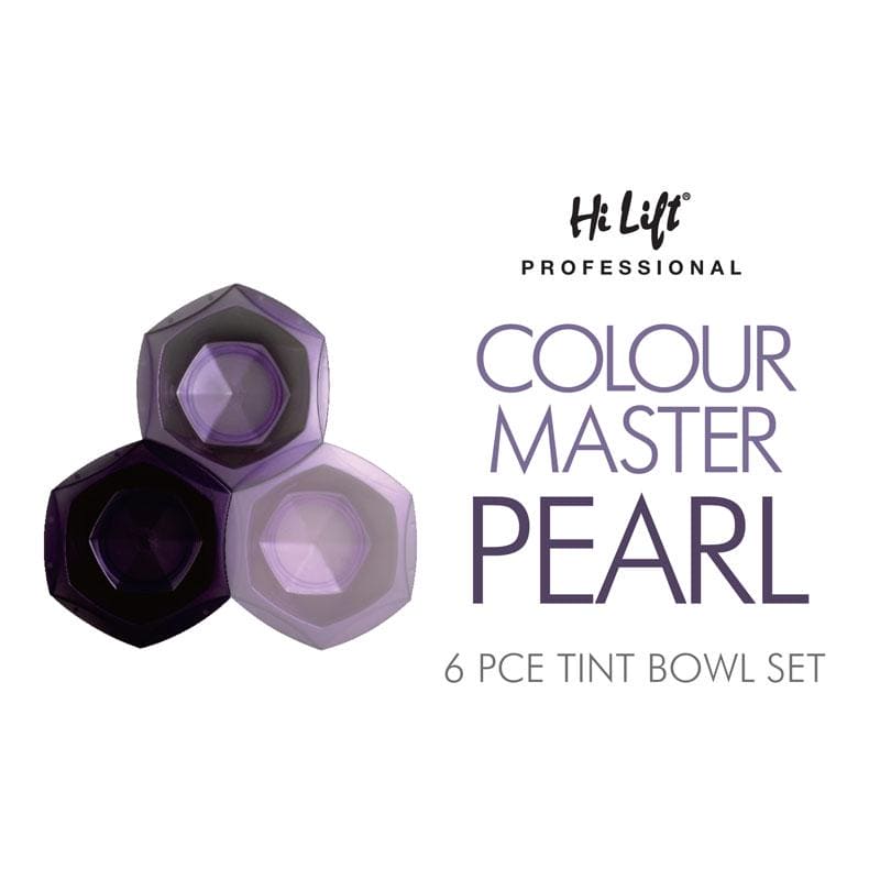 Hi Lift Colour Master Pearl 6pce Tint BOWL Set.