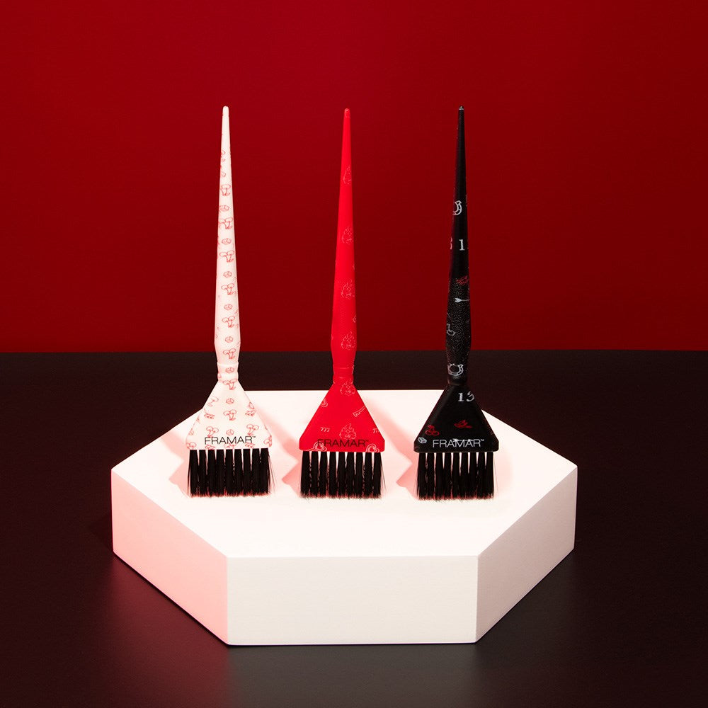 Framar Triple Threat Tint Brush 3 Set "Get Lucky"