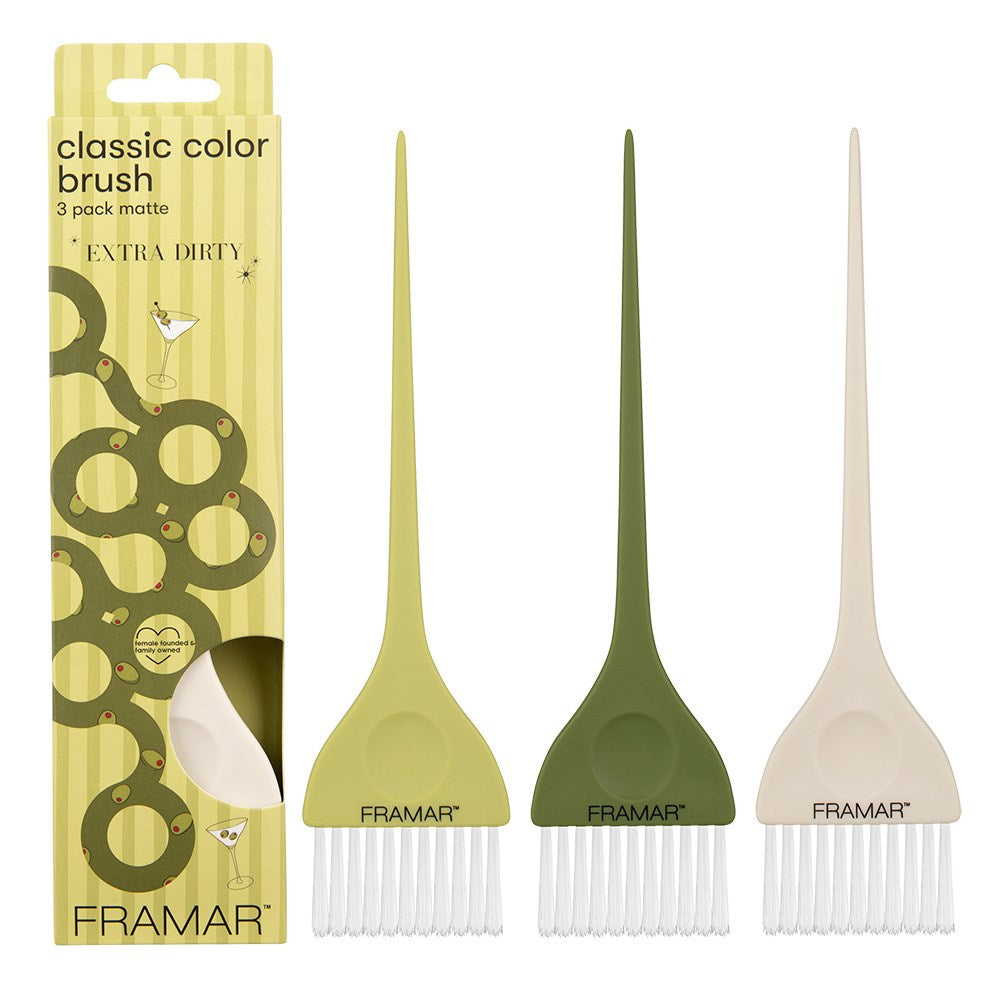 Framar Classic Colour Tint Brush 3 Set "Extra Dirty"