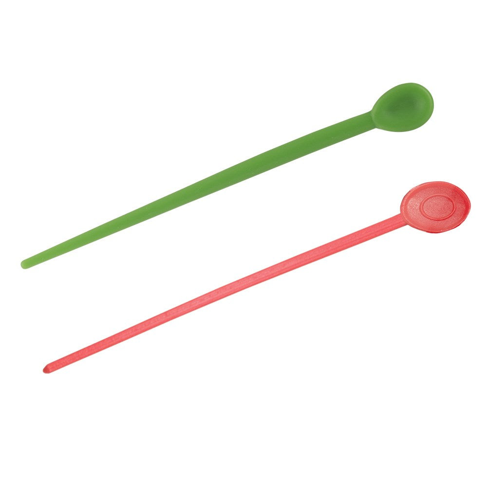999 Premium Pin Company Red Long Plastic Roller Pins