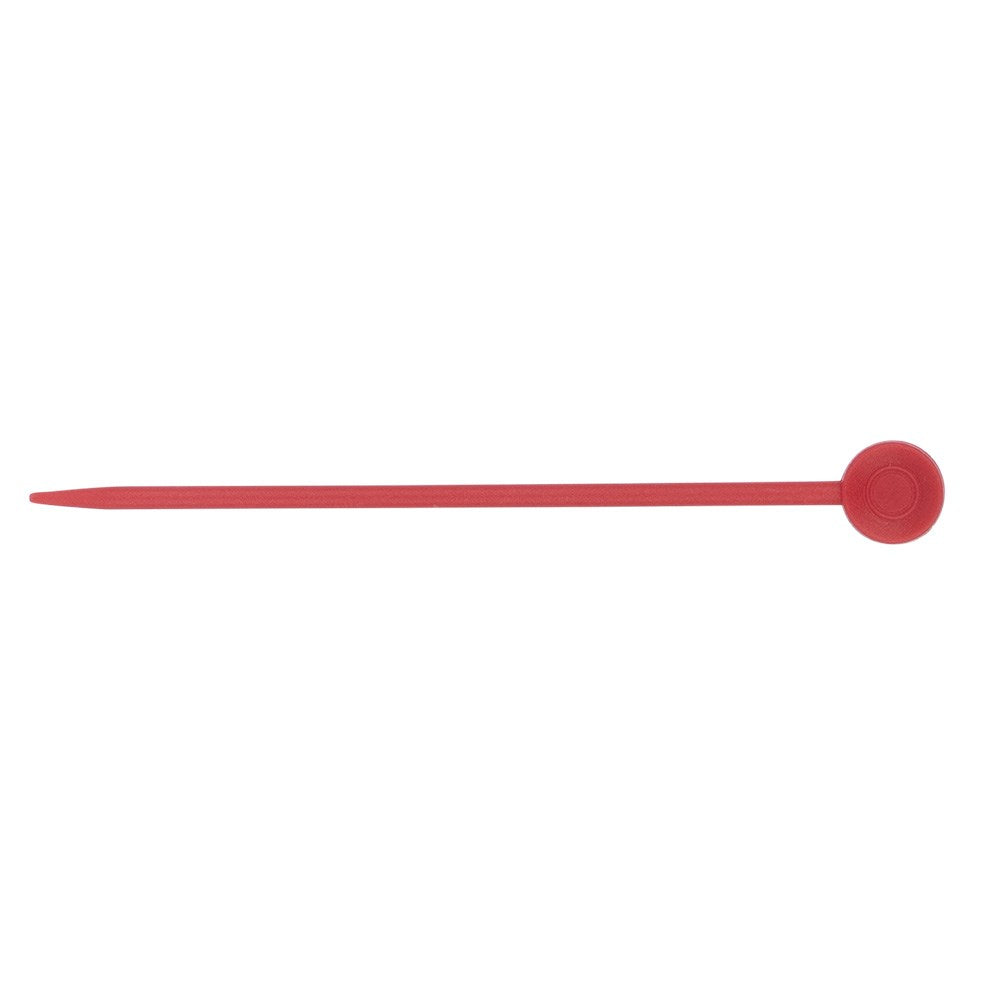 999 Premium Pin Company Red Long Plastic Roller Pins