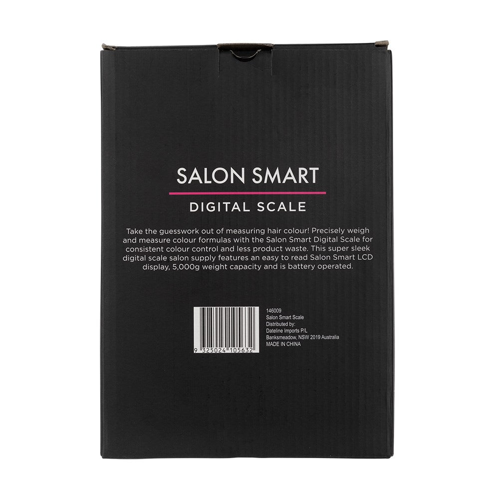 Salon Smart Digital Scales Black