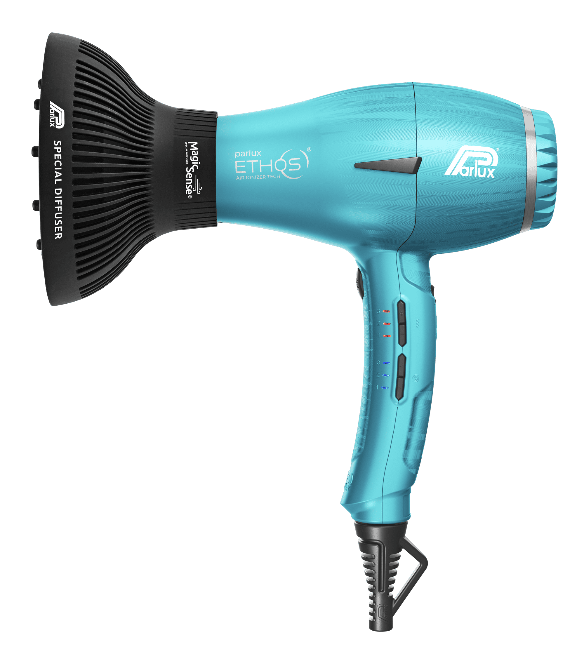 Parlux Ethos Dryer - Galaxy Blue With Diffuser