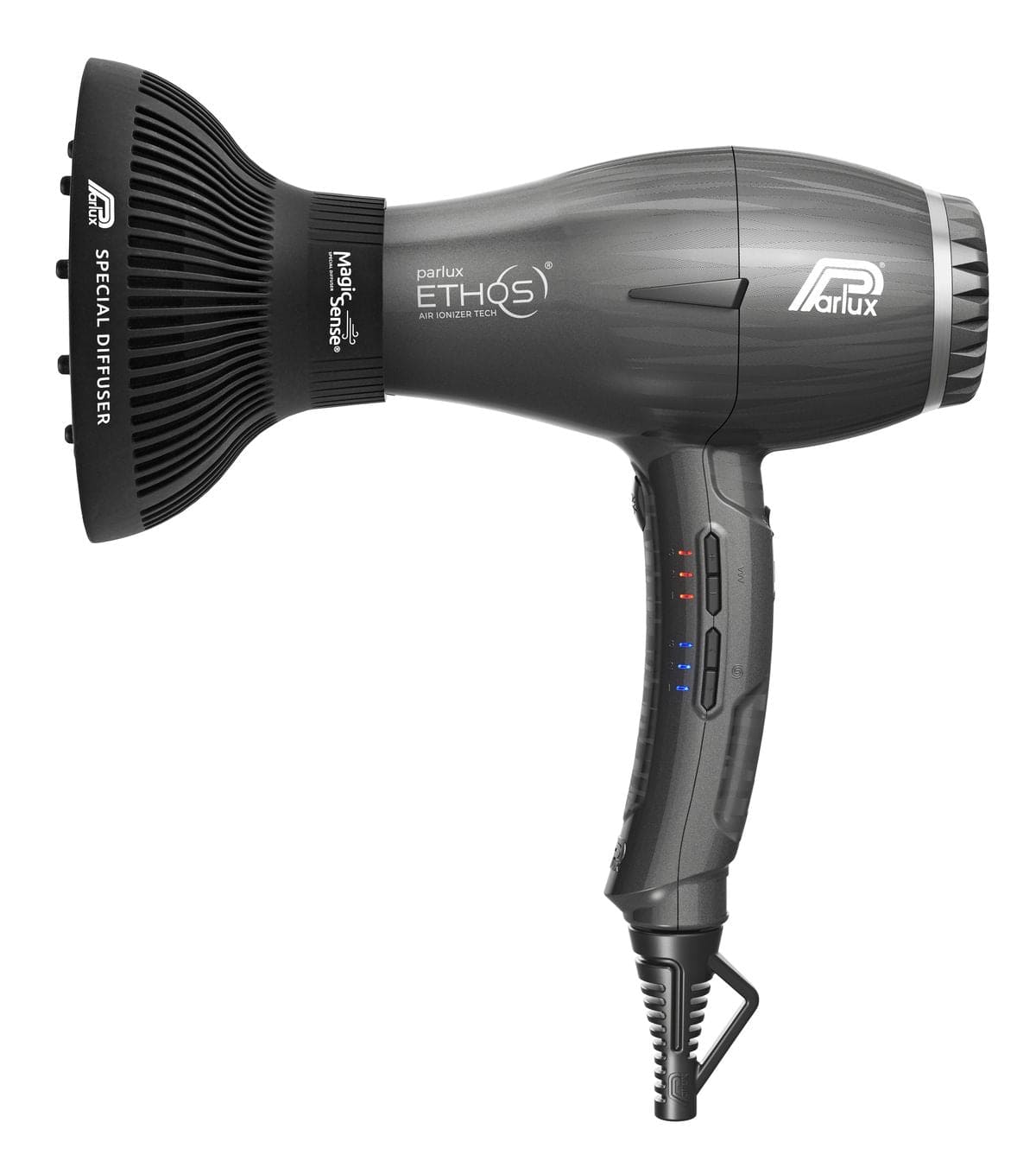Parlux Ethos Dryer - Titanium With Diffuser