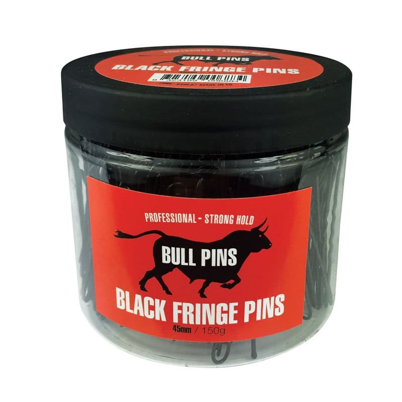 Bull Pins Fringe Pins Black 45mm 150g Tub