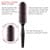 Cricket Static Free Hair Brush RPM-8 ROW