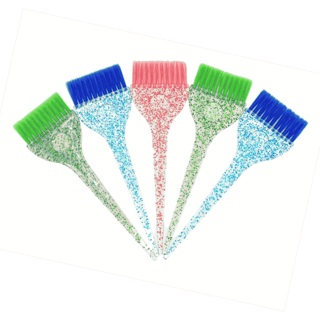 Glitter Tint Brush Green