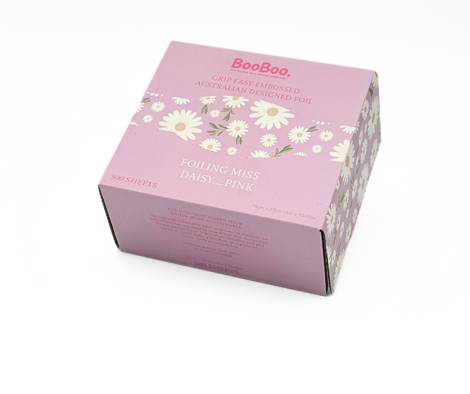 BooBoo Foil - DAISY Pop Up Pink 500 Sheets - Embossed