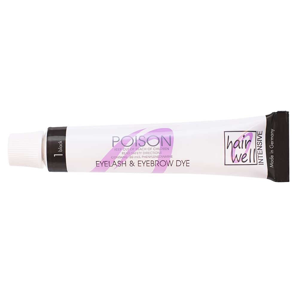 Hairwell Eyelash Eyebrow Tint Black 20ML