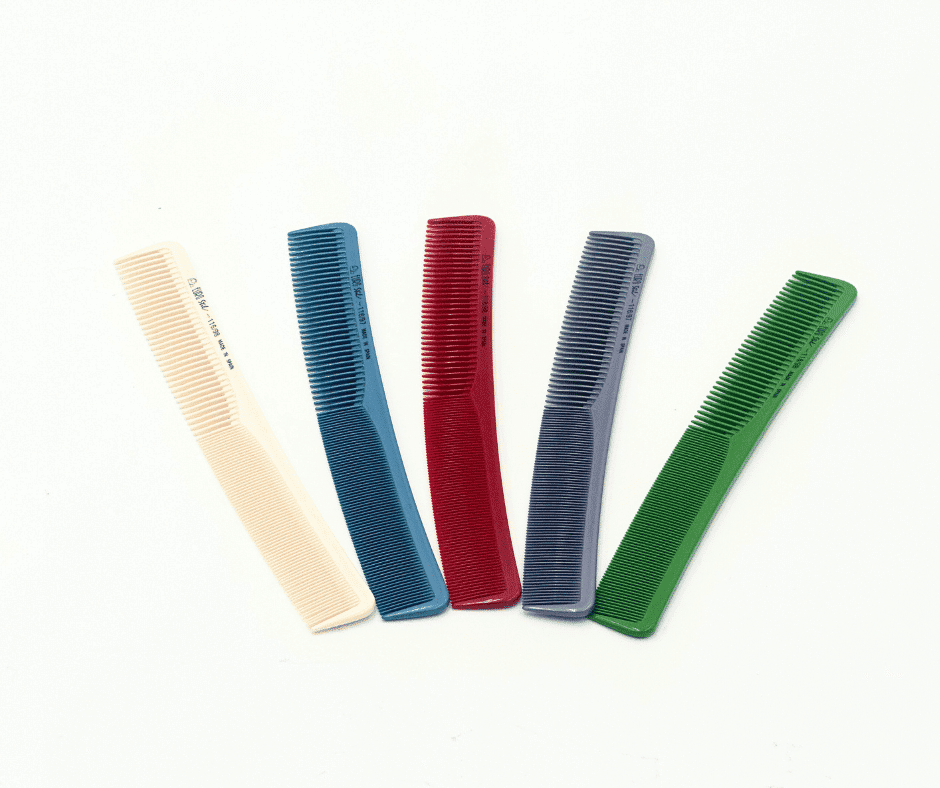 EuroStil Professional cutting comb - Blue