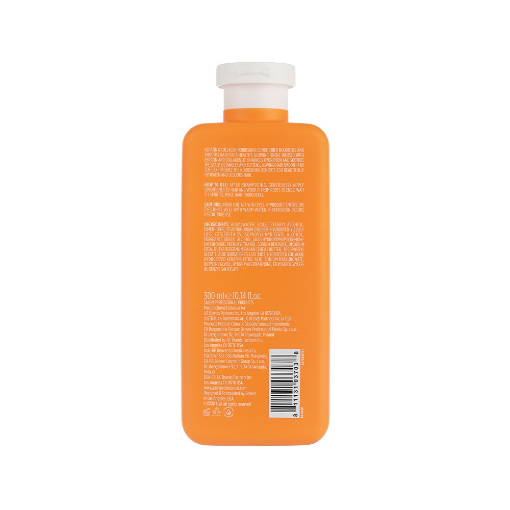 JustK Keratin & Collagen Nourishing Conditioner - 300ml