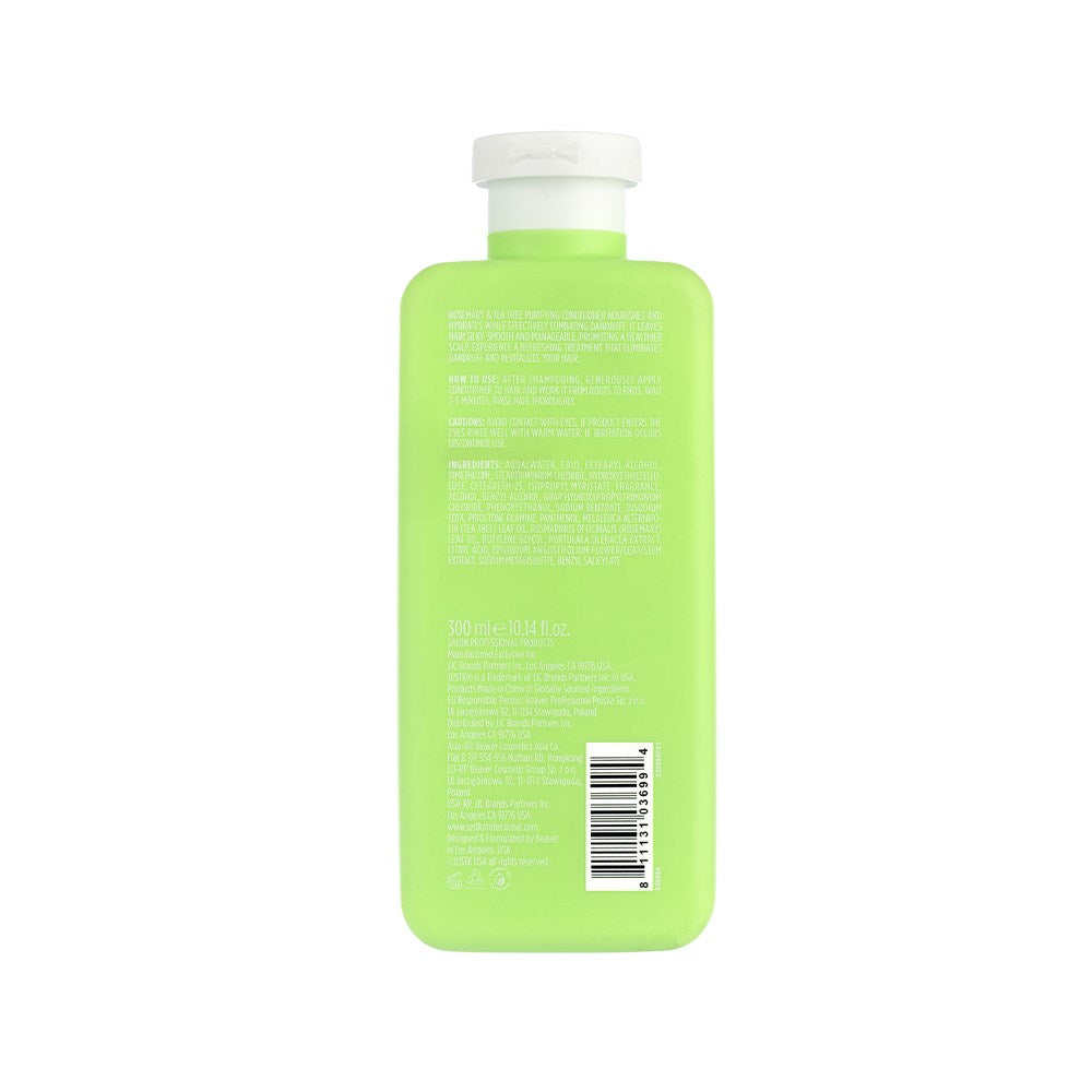 JustK Tea Tree & Rosemary Purifying Anti Dandruff Conditioner - 300ml