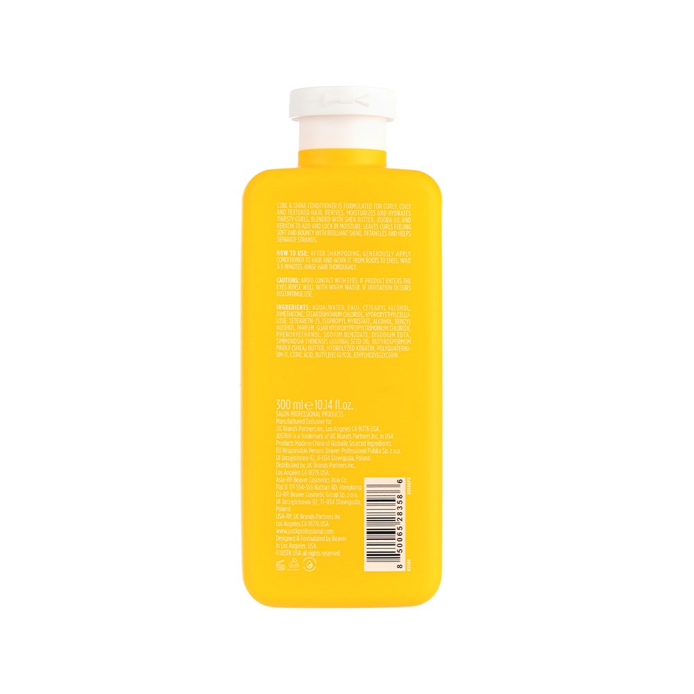JustK Shea Butter & Jojoba Oil Curl & Shine Conditioner - 300ml