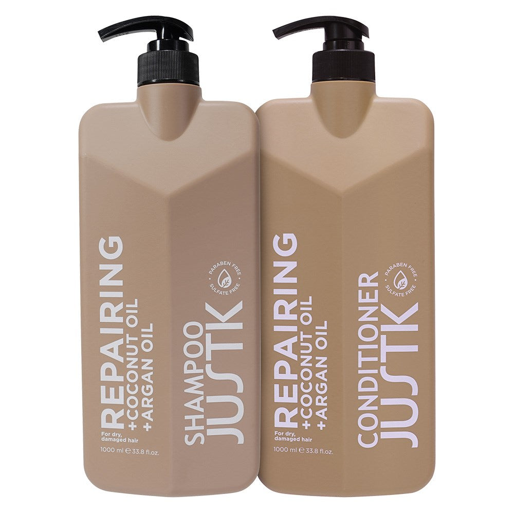 JustK Argan Oil & Coconut Repairing Damaged Hair Conditioner - 1L