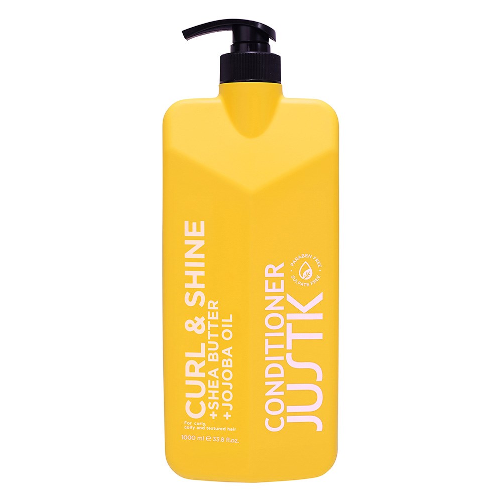 JustK Shea Butter & Jojoba Oil Curl & Shine Conditioner - 1L