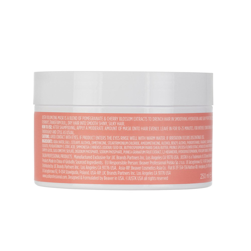 JustK Pomegranate & Cherry Blossom Volume Mask - 250ml