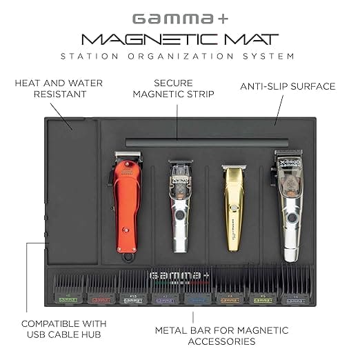 GAMMA + MAGNETIC RUBBER BARBER MATT