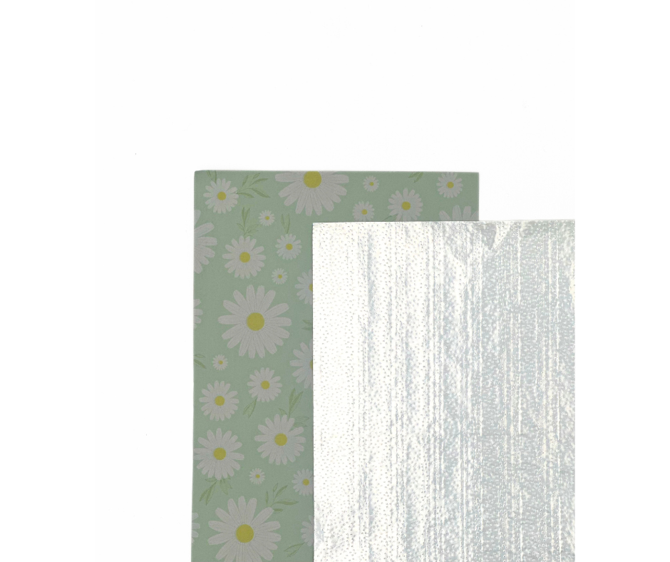 BooBoo Foil Pop Up Sage- 500 sheets Embossed!