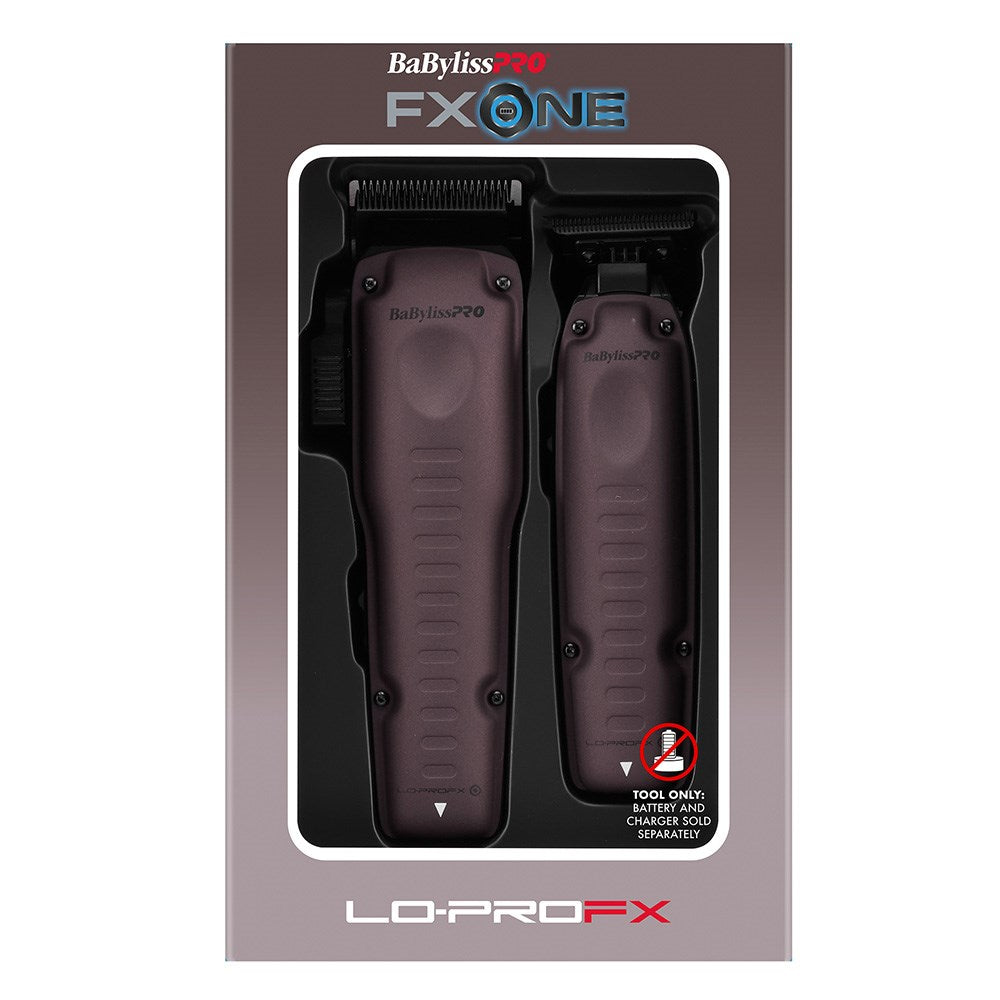 BaBylissPRO FXOne LoPROFX Clipper Trimmer Duo Nightfall