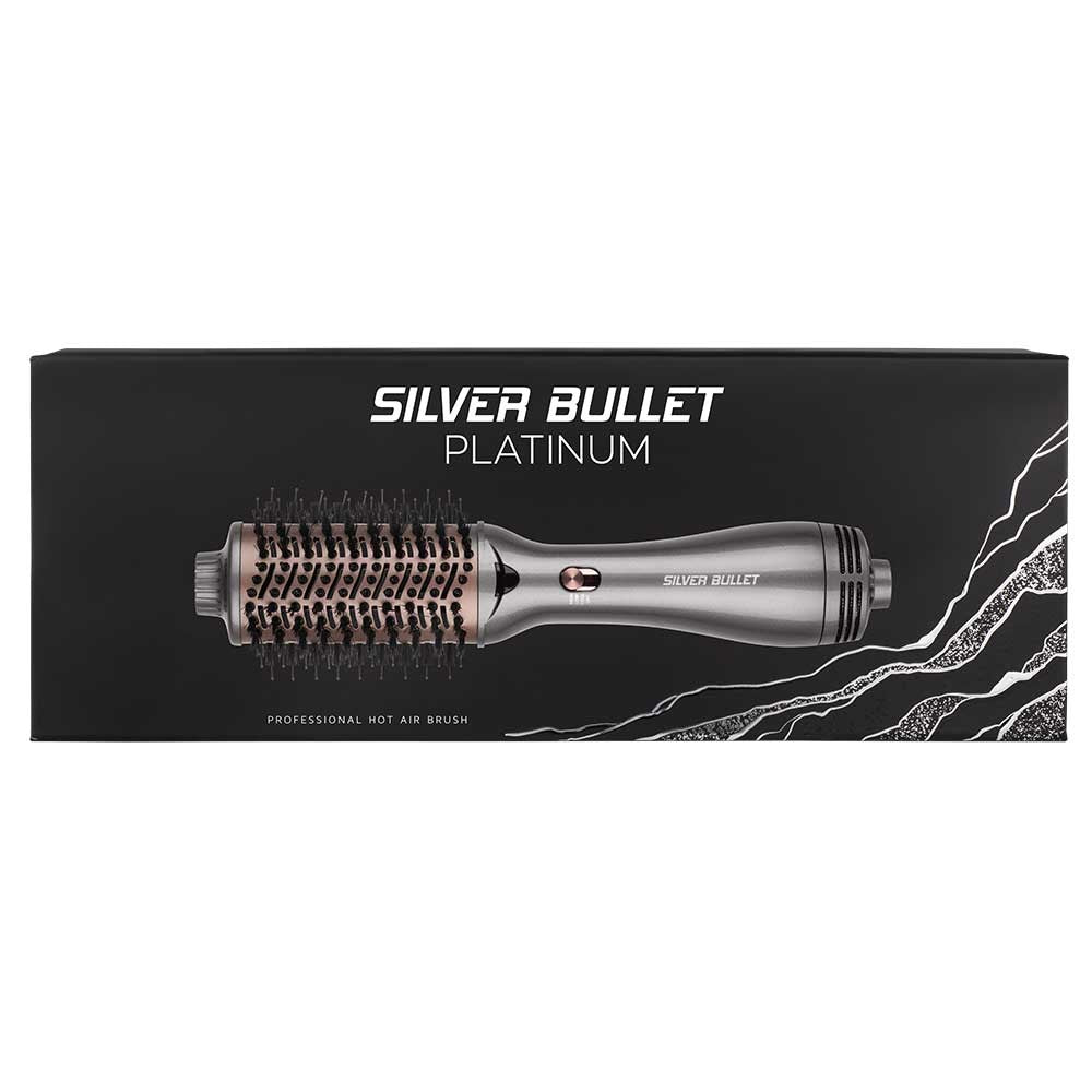 Silver Bullet Platinum Oval Medium Hot Air Brush 58mm