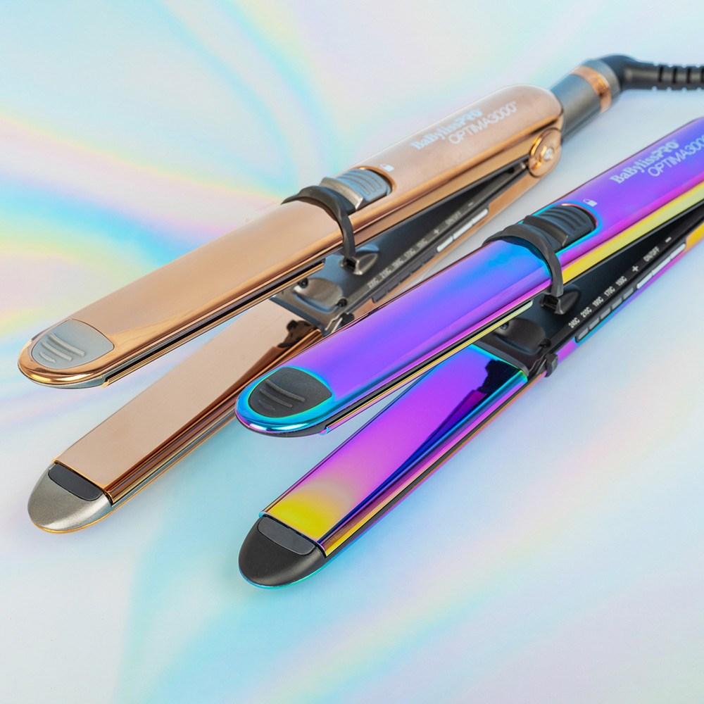 BaBylissPRO Nano Titanium Optima 3000 Hair Straightener - Chameleon