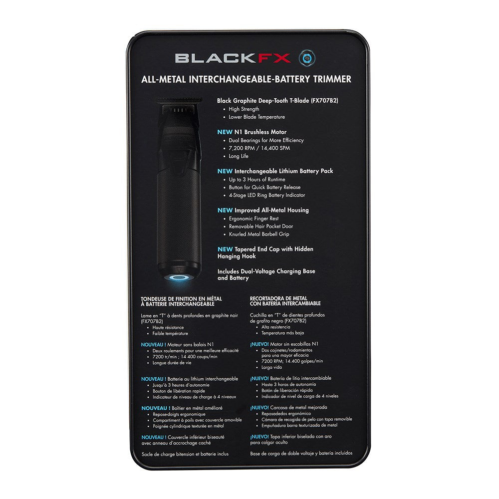BabylissPRO FXONE Black Trimmer