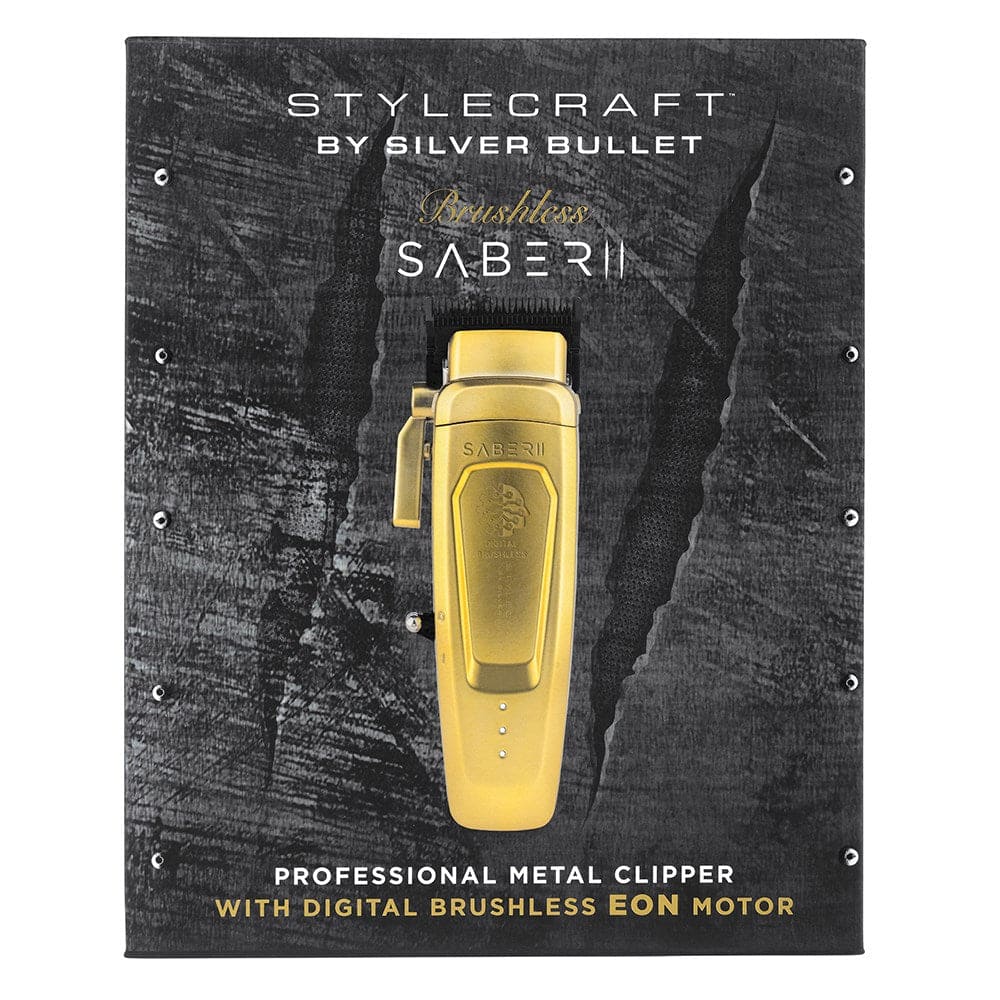 StyleCraft By Silver Bullet Saber Clipper Gold Style