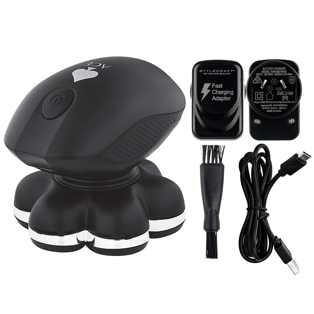 StyleCraft Ace 7x Foil Bald Head Shaver