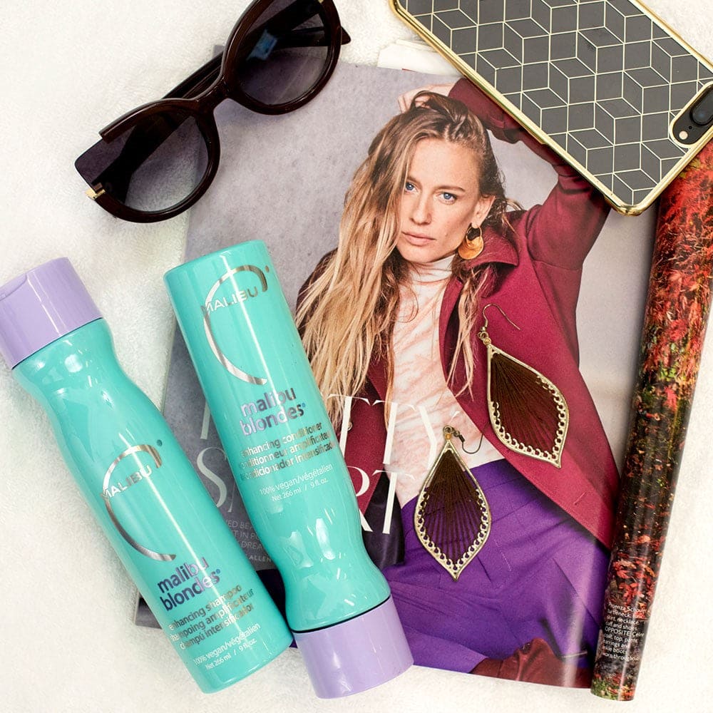 Malibu C Blondes Enhancing Conditioner 266ml