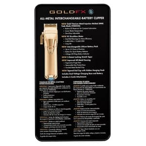 BABYLISS PRO FXONE CLIPPER GOLD