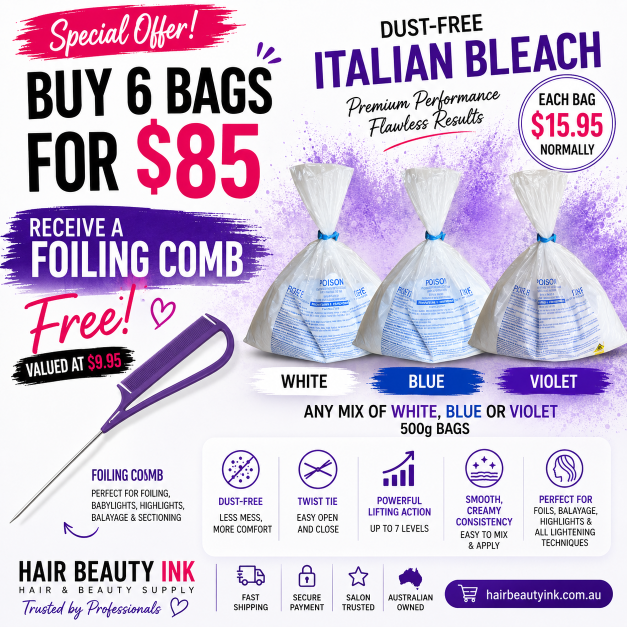 Italian Dust Free Bleach bulk buy