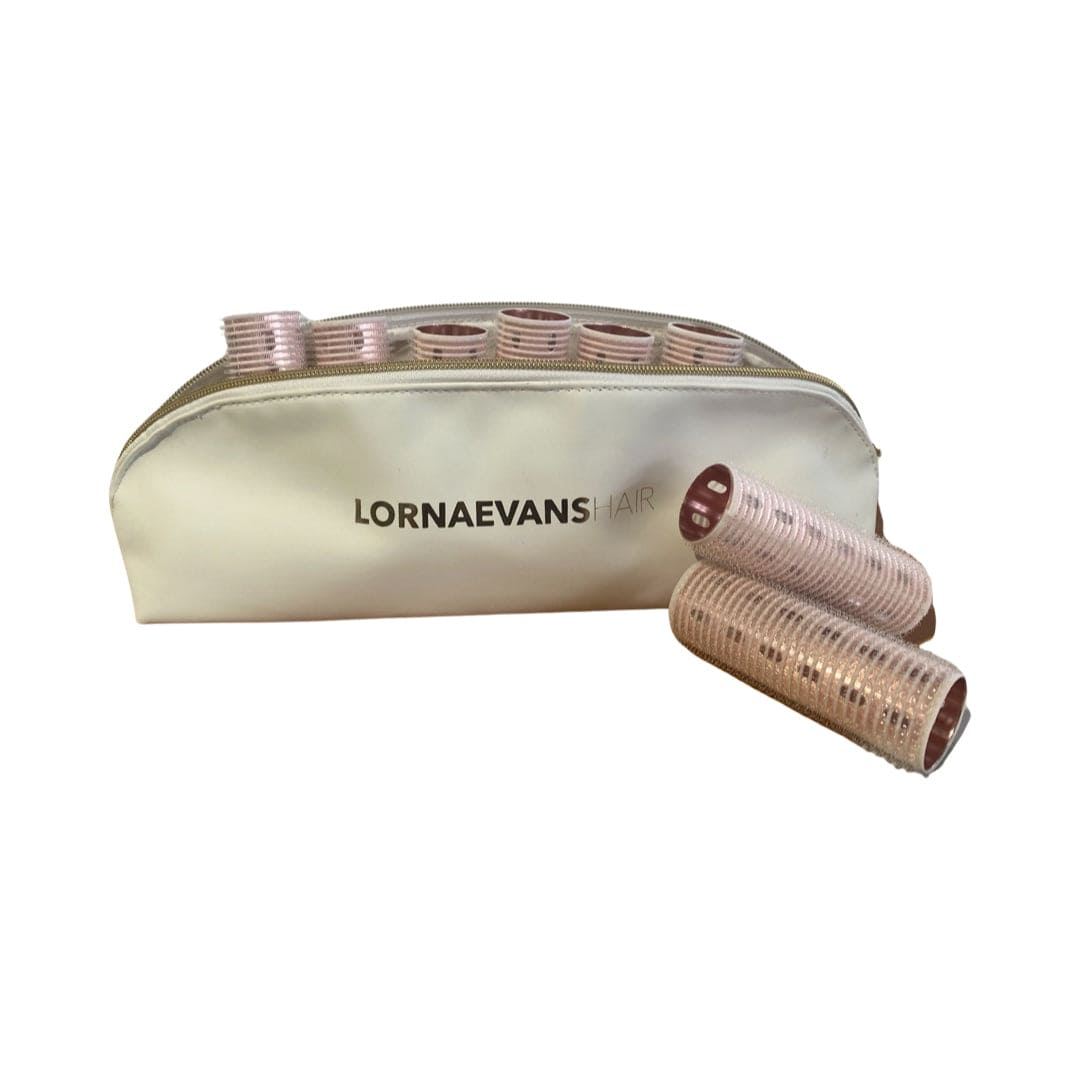 LORNA EVANS SMALL VELCRO ROLLERS SET (PINK)