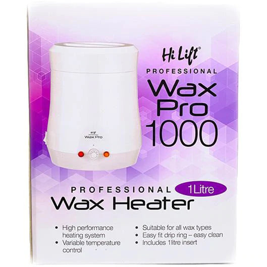 Hi Lift Wax Pot White 1 Ltr