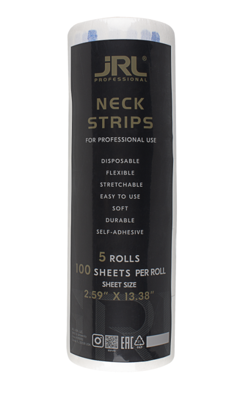 JRL Neck Strips - 5 Pack - WHITE