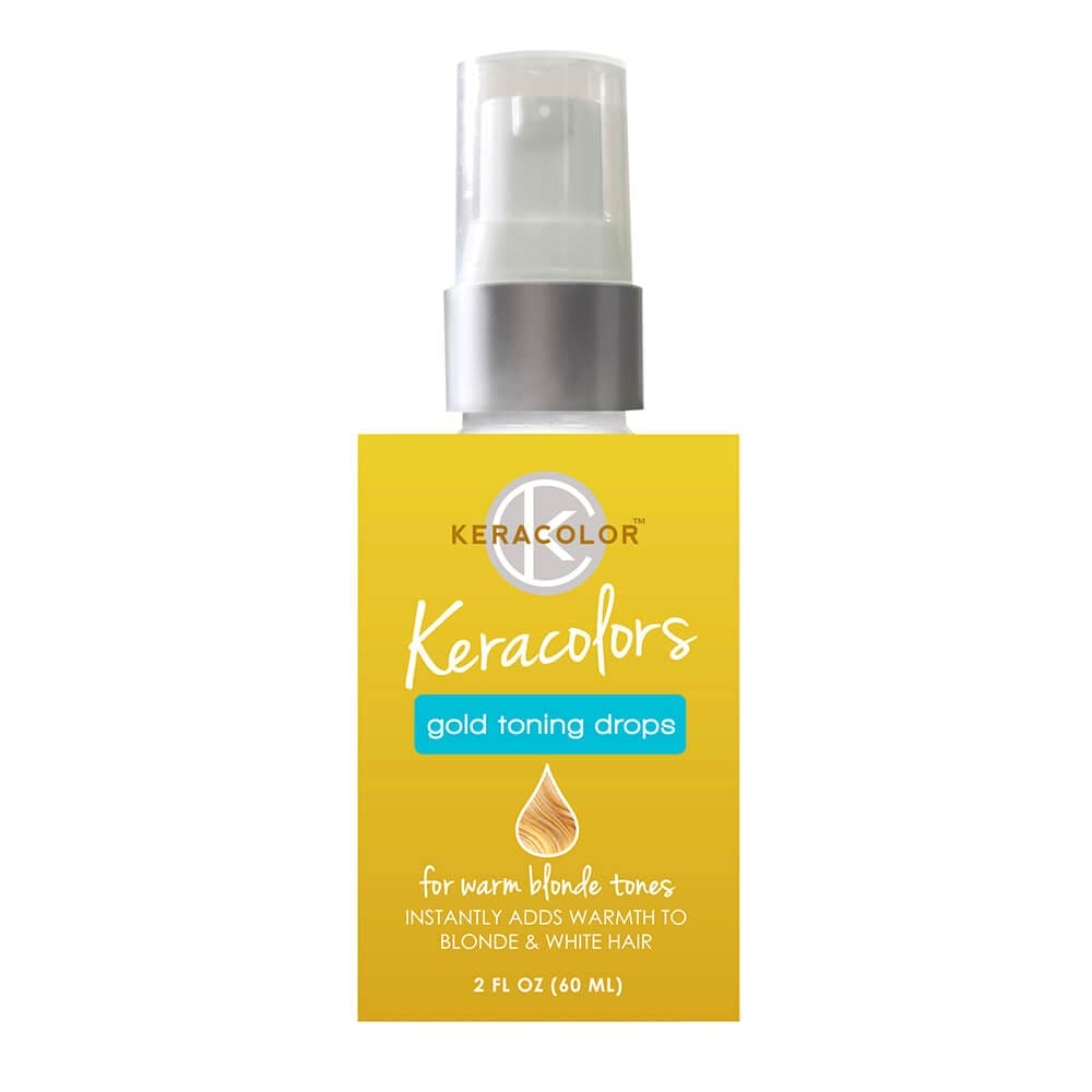 Keracolor Toning Drops Gold - 60ml