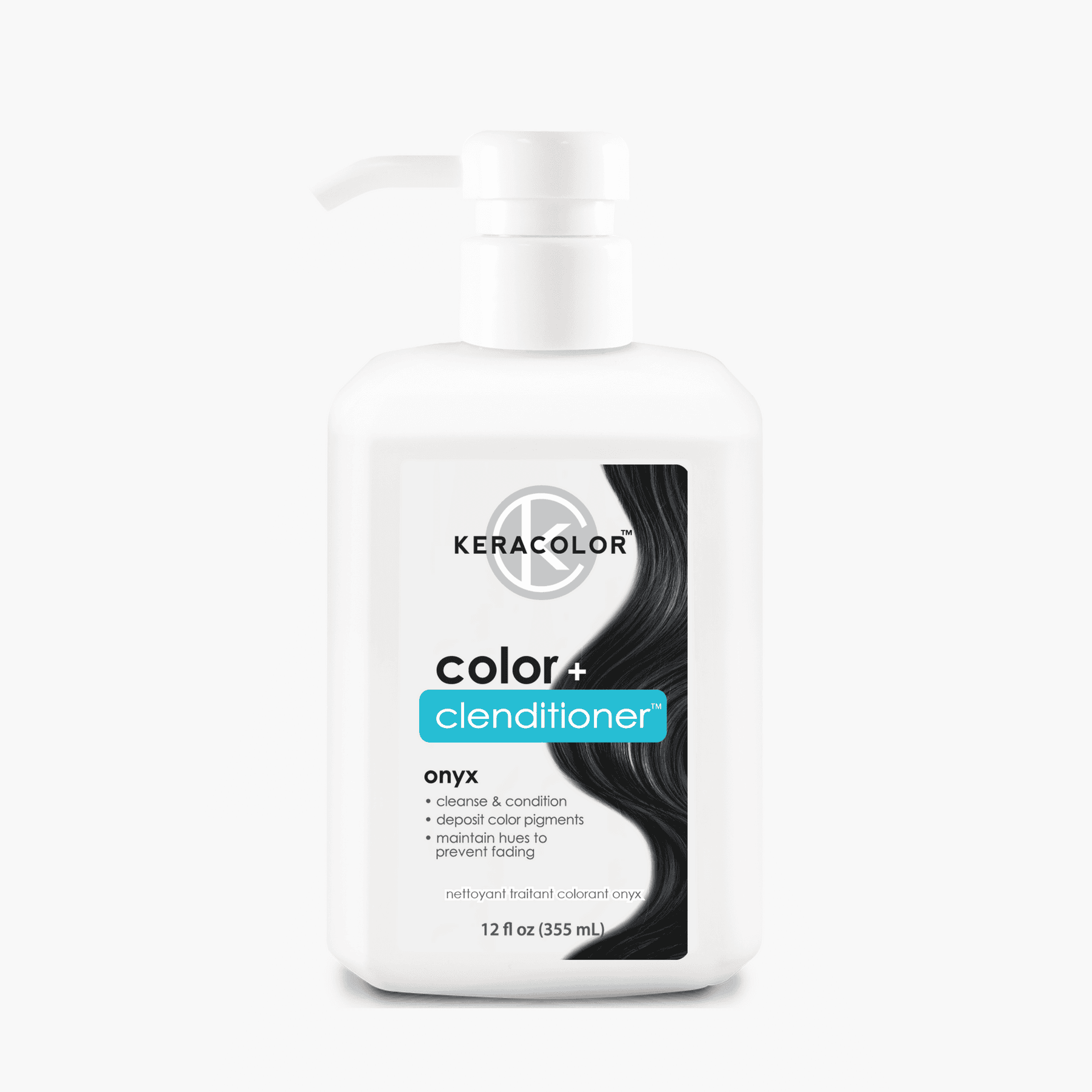Keracolor Colour + Clenditioner Onyx - 355ml