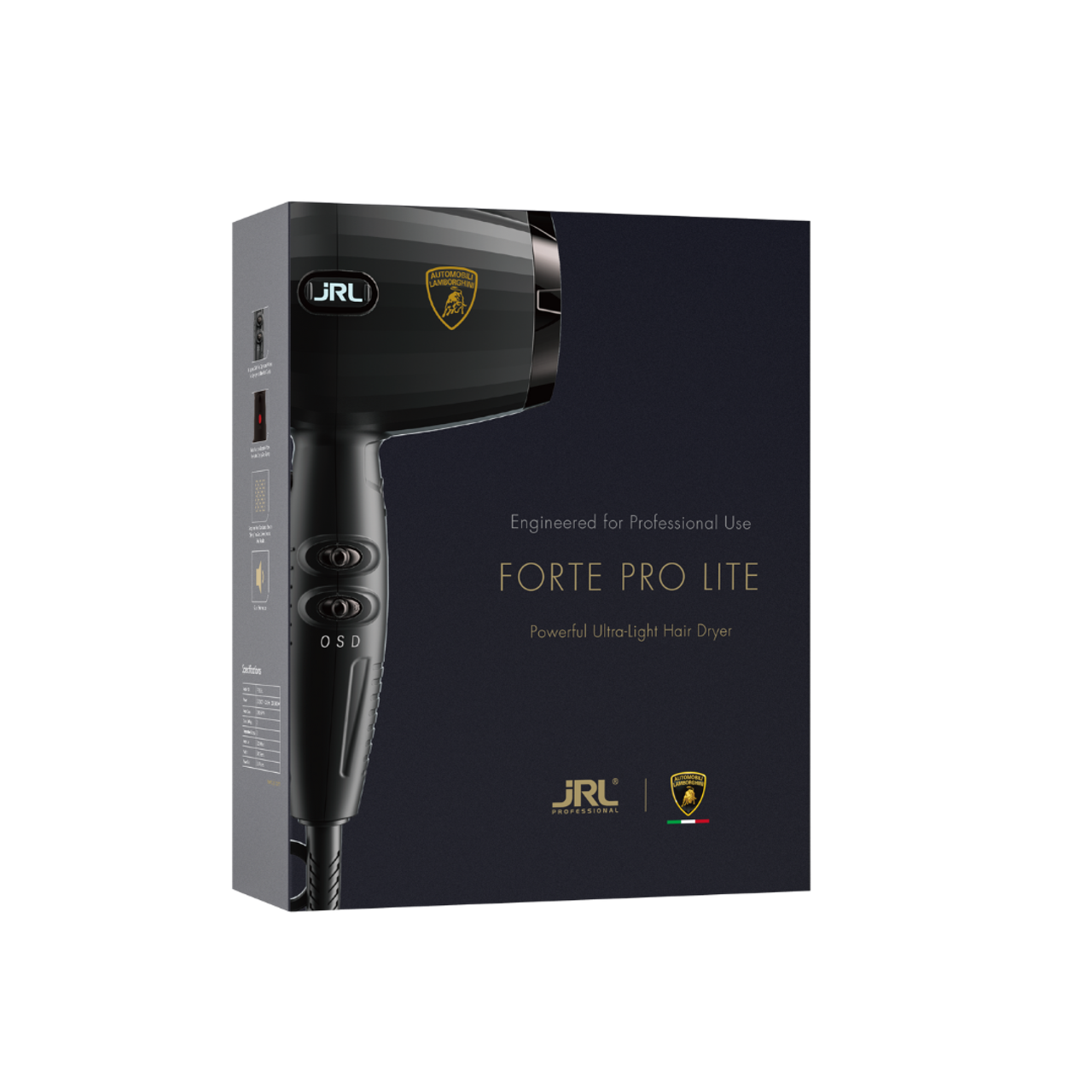 JRL x Lamborghini Forte Pro Lite 2020L Dryer - Black