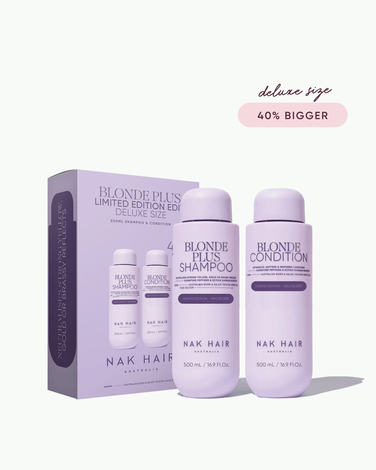Signature Blonde Plus Shampoo & Blonde Conditioner 500ml