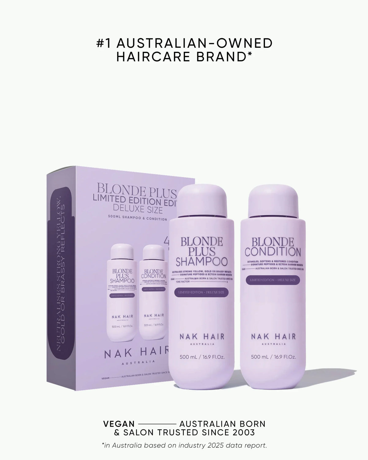 Signature Blonde Plus Shampoo & Blonde Conditioner 500ml