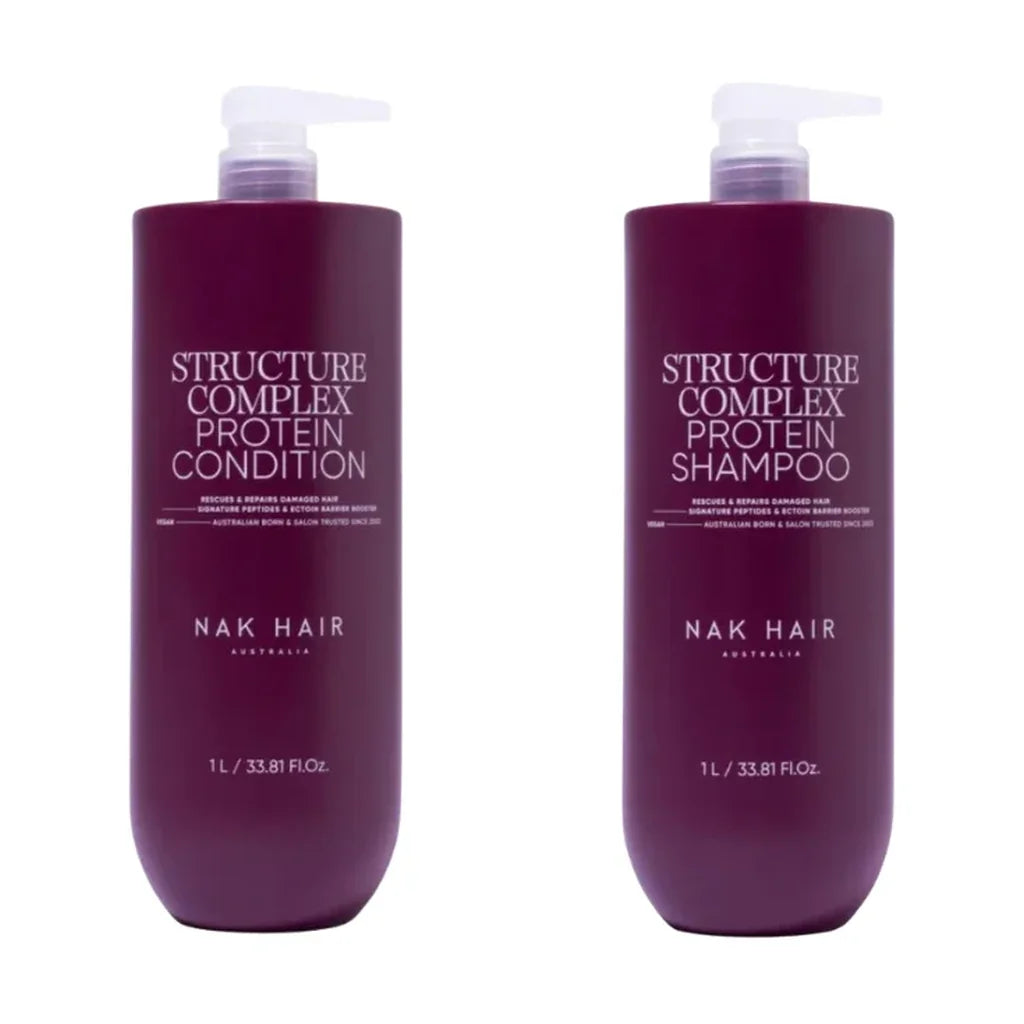 NAK Signature Structure Complex Shampoo & Conditioner 1L Duo